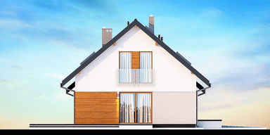 Elewacja boczna domu Kendra XS Bis