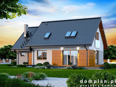 Wizualizacja domu jednorodzinnego Kendra XS Bis