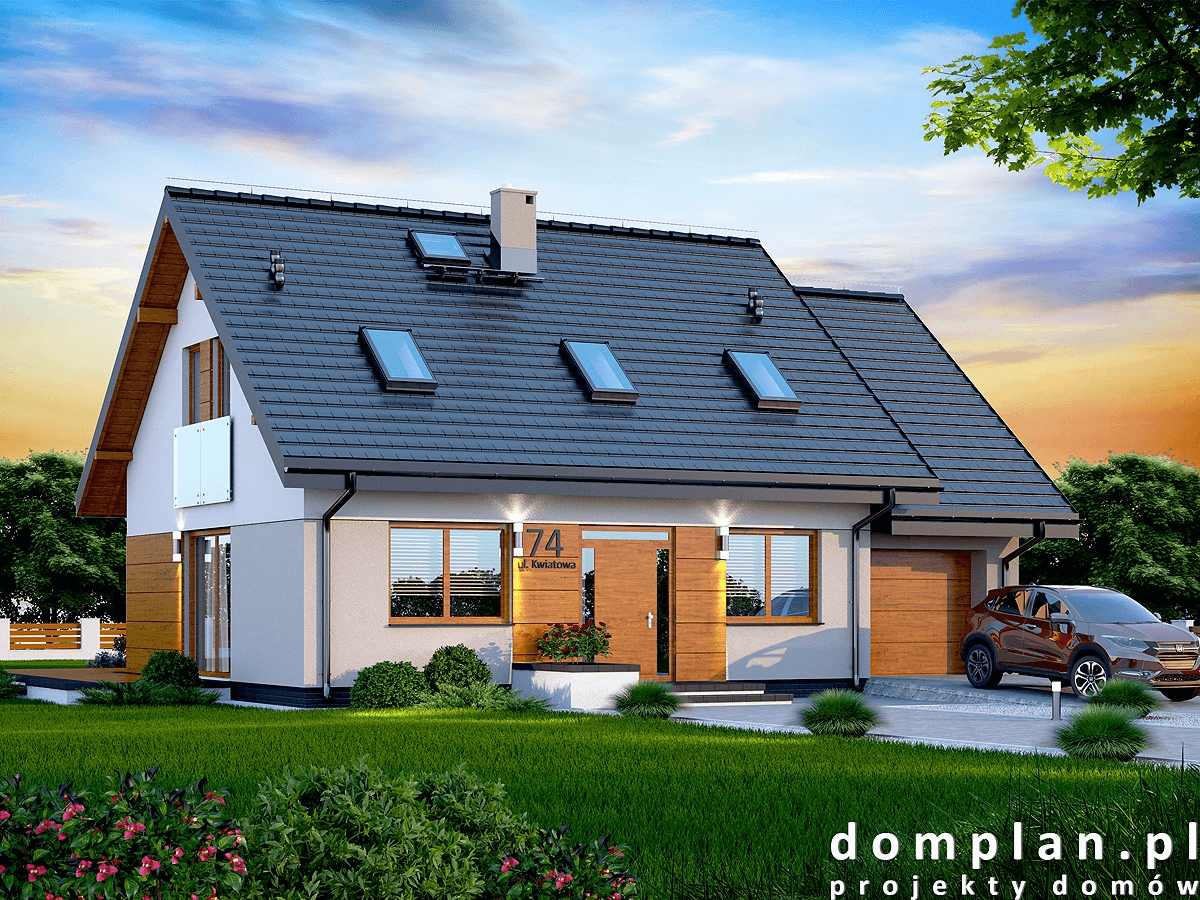 Wizualizacja domu jednorodzinnego Kendra XS Bis