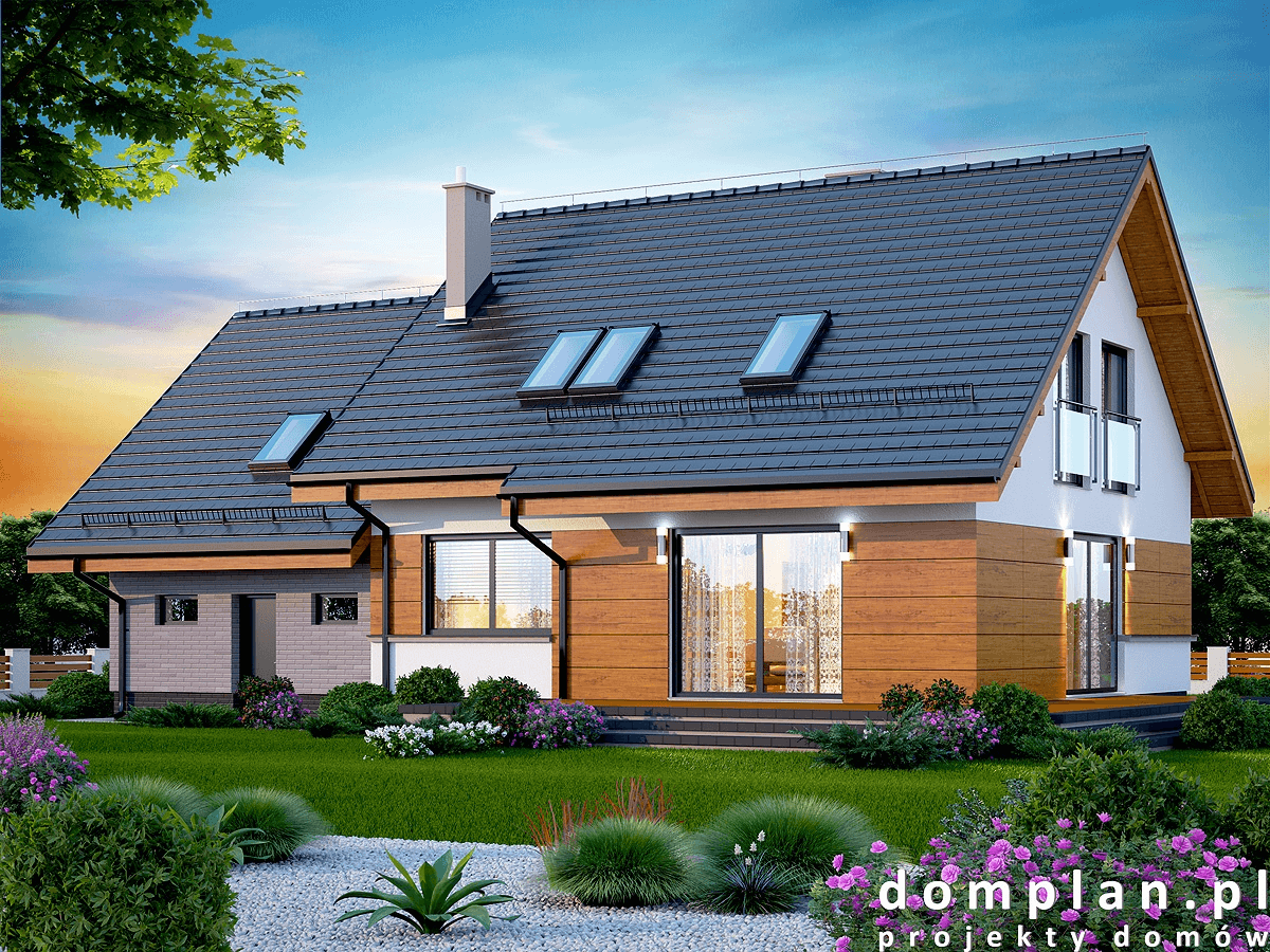 Wizualizacja domu jednorodzinnego Lisandra 2M