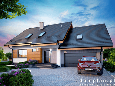 Wizualizacja domu jednorodzinnego Lisandra 2M