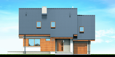 Elewacja frontowa domu Lisandra mała