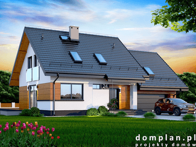 Wizualizacja domu jednorodzinnego Lisandra mała 2 M