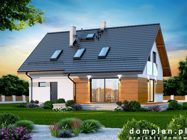 Wizualizacja domu jednorodzinnego Marsala