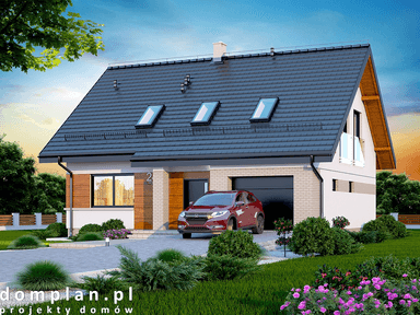 Wizualizacja domu jednorodzinnego Marsala