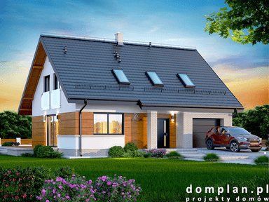 Wizualizacja domu jednorodzinnego Marsala