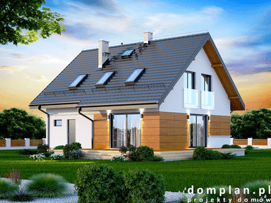 Wizualizacja domu jednorodzinnego Marsala XS