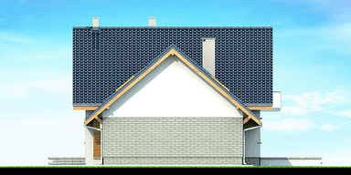 Elewacja boczna domu Noelia Bis