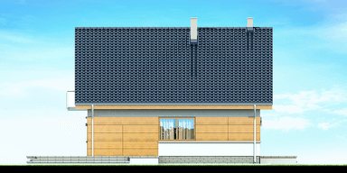 Elewacja boczna domu Noelia Bis