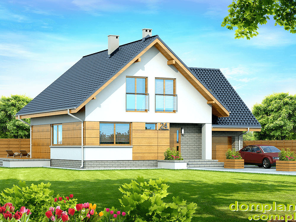 Wizualizacja domu jednorodzinnego Noelia Bis