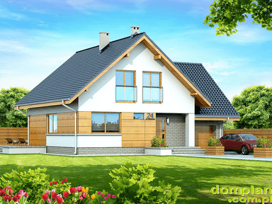 Wizualizacja domu jednorodzinnego Noelia Bis