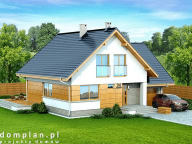 Wizualizacja domu jednorodzinnego Noelia Bis