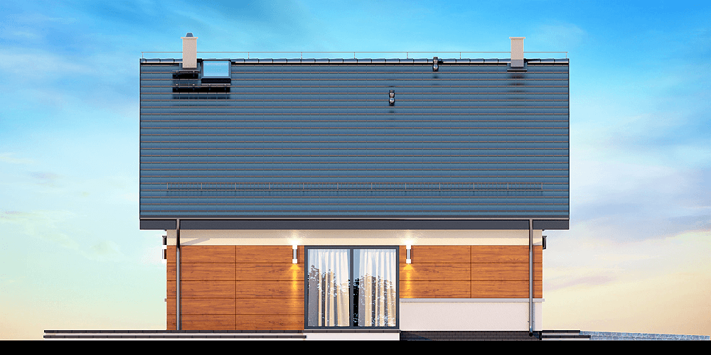 Elewacja boczna domu Noelia Modern 2M