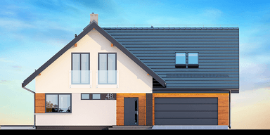 Elewacja frontowa domu Noelia Modern 2M