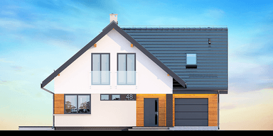 Elewacja frontowa domu Noelia Modern