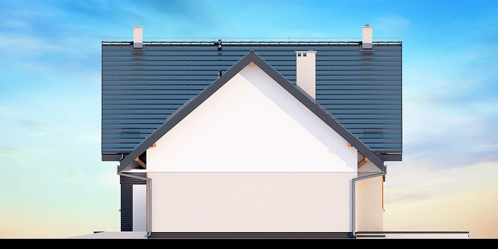 Elewacja boczna domu Noelia Modern