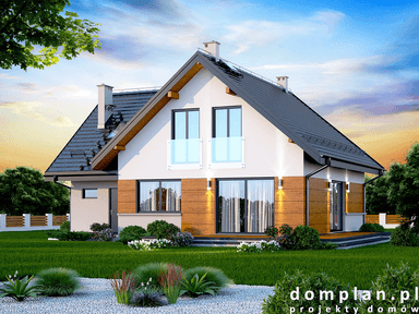 Wizualizacja domu jednorodzinnego Noelia Modern