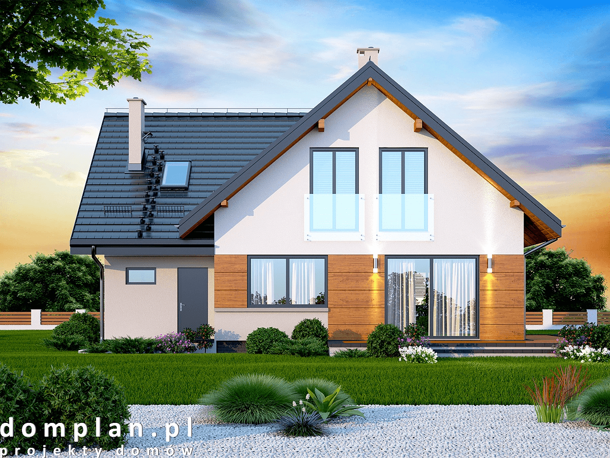 Wizualizacja domu jednorodzinnego Noelia Modern