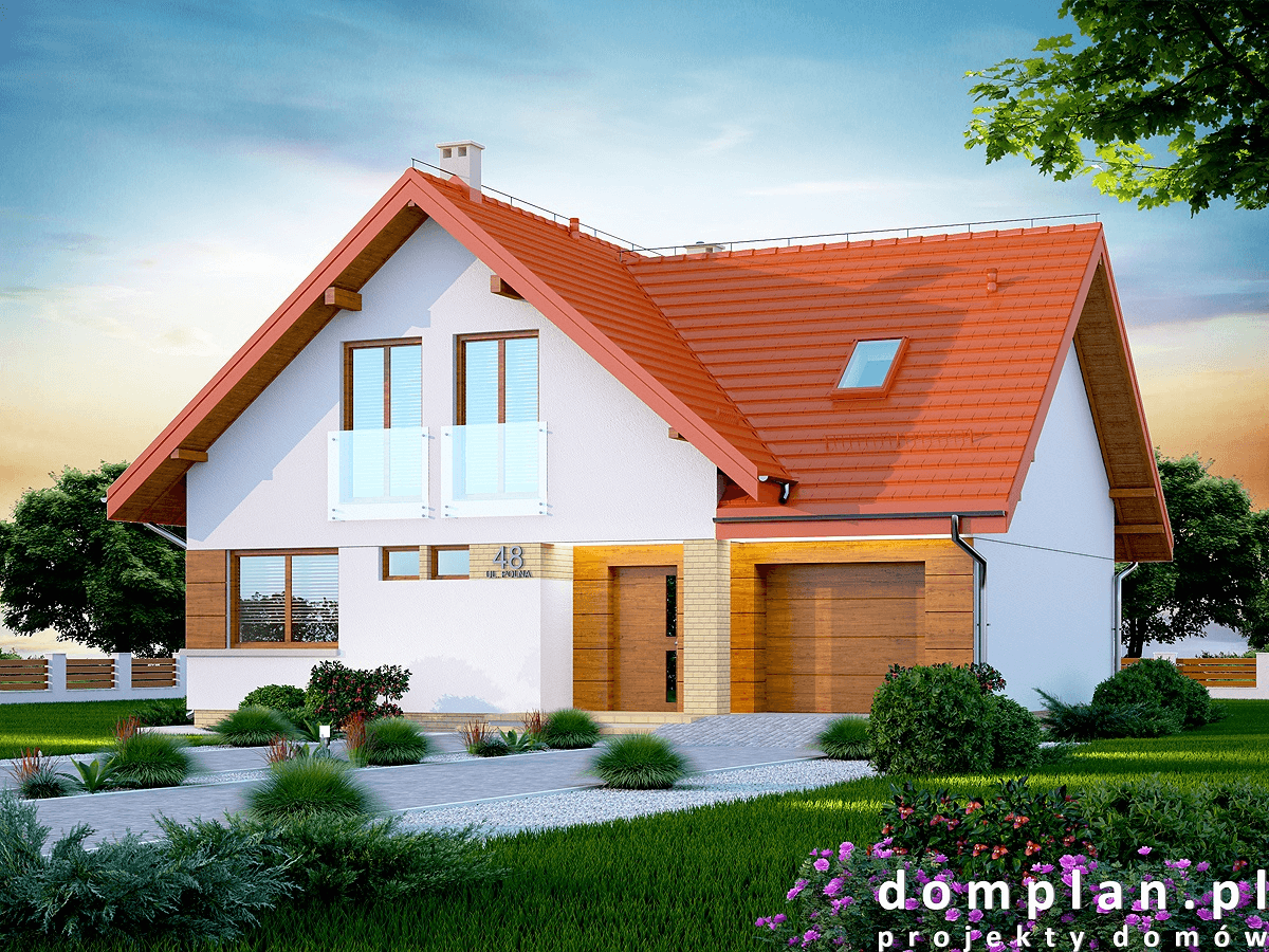 Wizualizacja domu jednorodzinnego Noelia Modern