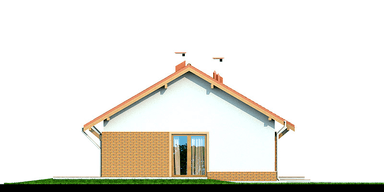 Elewacja boczna domu Santia