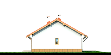 Elewacja boczna domu Santia