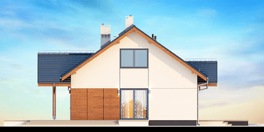 Elewacja boczna domu Saratoga 1M