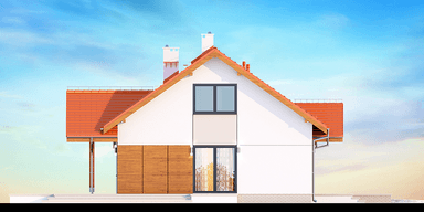 Elewacja boczna domu Saratoga 2M