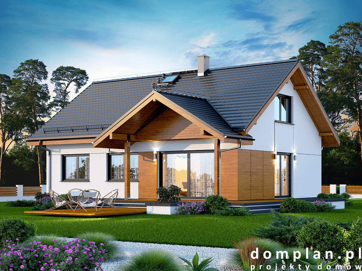 Wizualizacja domu jednorodzinnego Saratoga