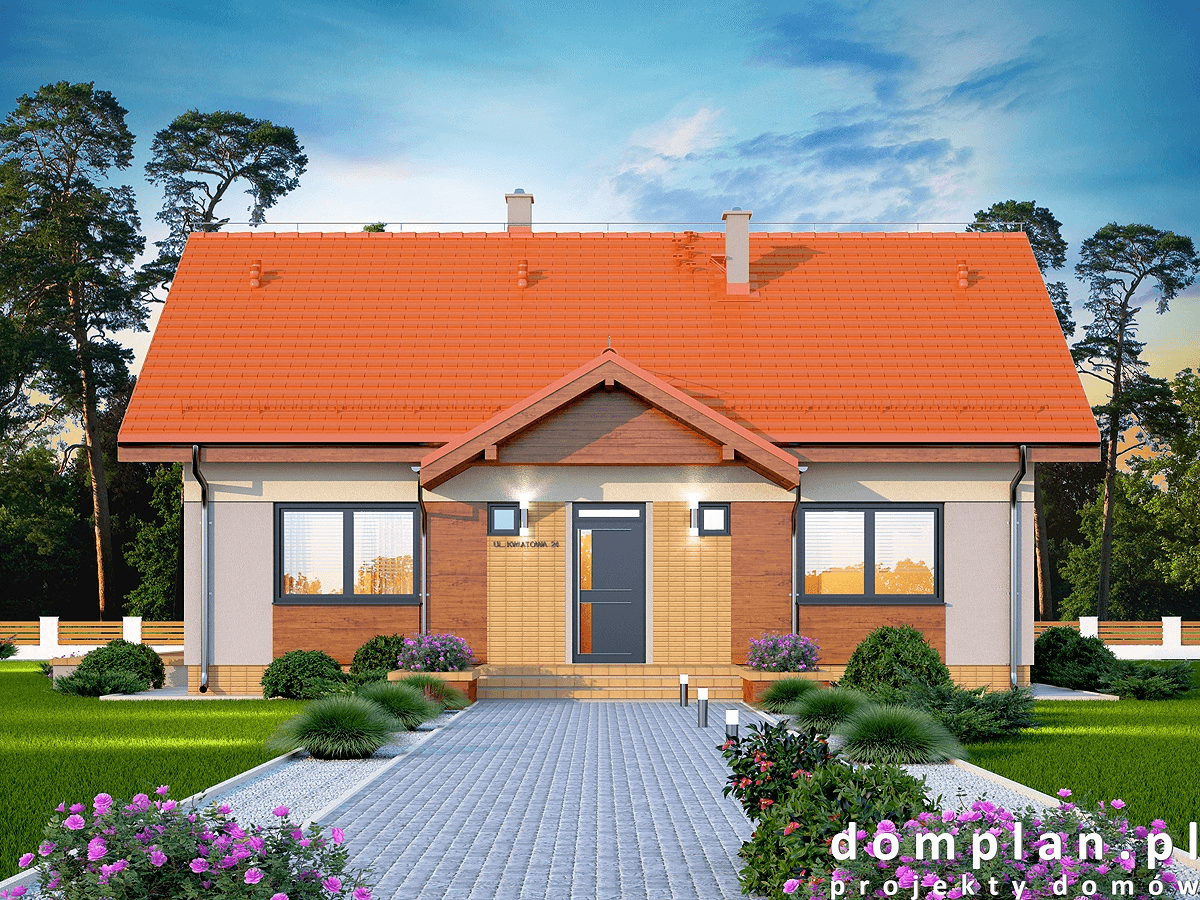 Wizualizacja domu jednorodzinnego Saratoga