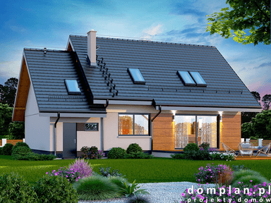 Wizualizacja domu jednorodzinnego Torina