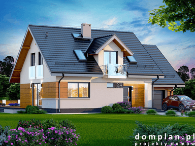 Wizualizacja domu jednorodzinnego Torina