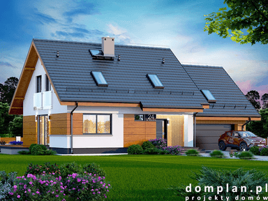 Wizualizacja domu jednorodzinnego Torina Bis 2M