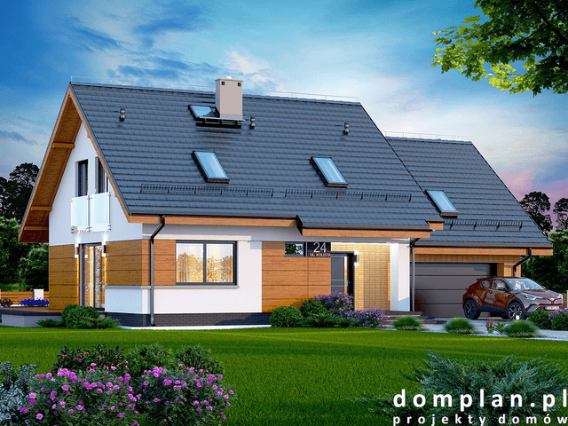 Wizualizacja domu jednorodzinnego Torina Bis 2M