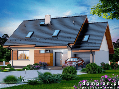 Wizualizacja domu jednorodzinnego Torina Bis