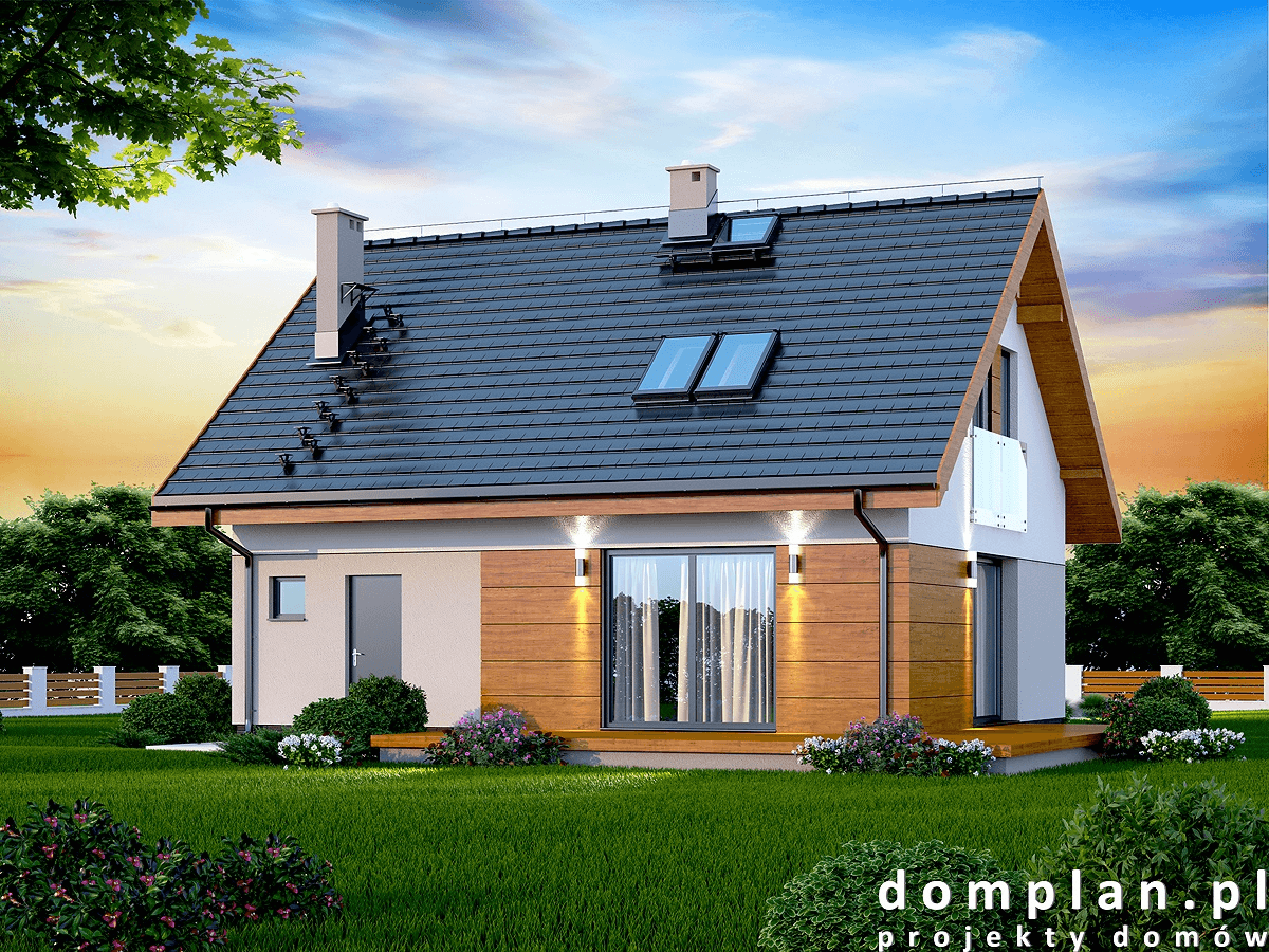Wizualizacja domu jednorodzinnego Armanda XS Bis