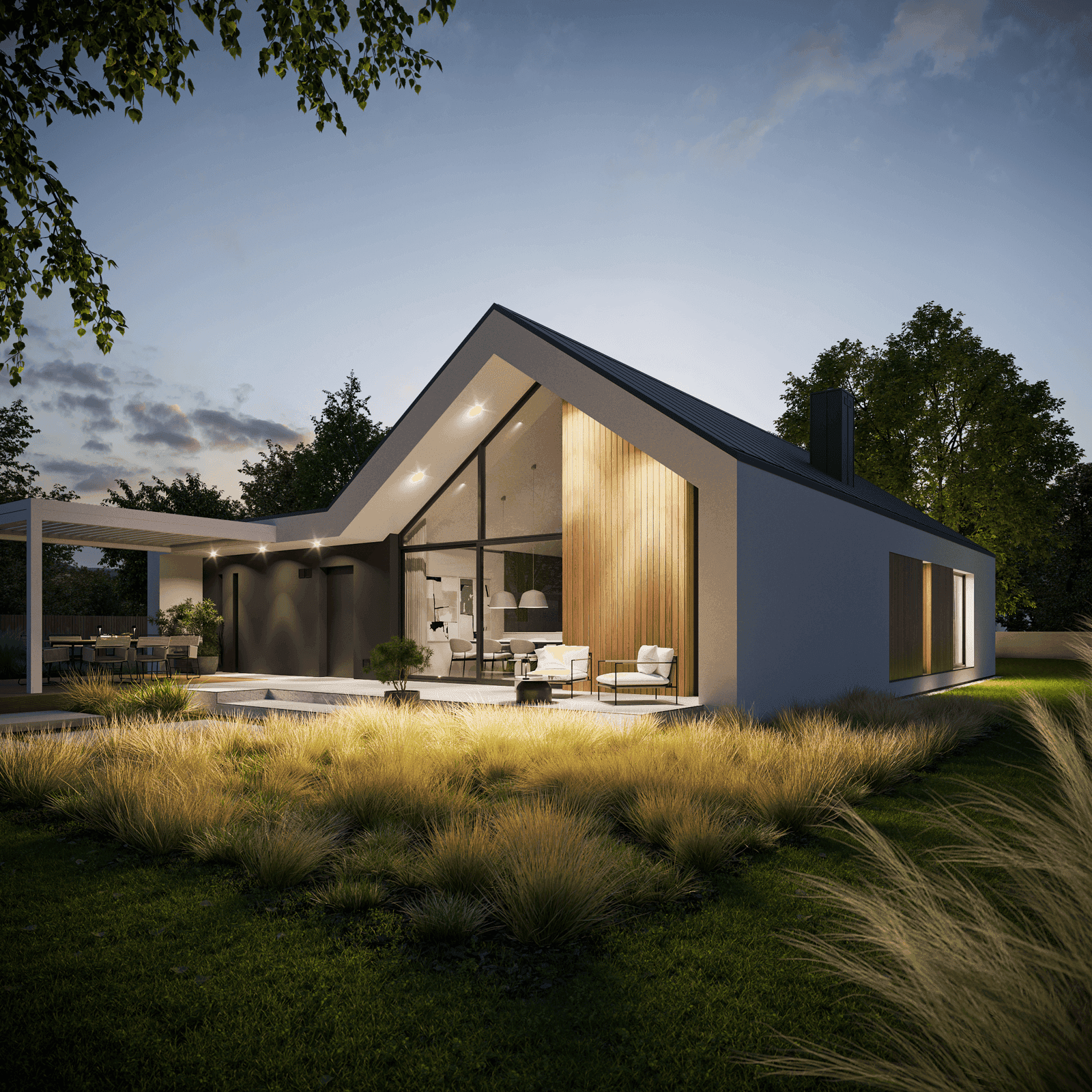 Wizualizacja projektu Modern House 719