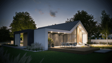 Projekt domu nowoczesnego Modern House 719