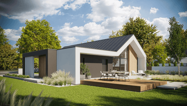 Wizualizacja projektu domu Modern House 719
