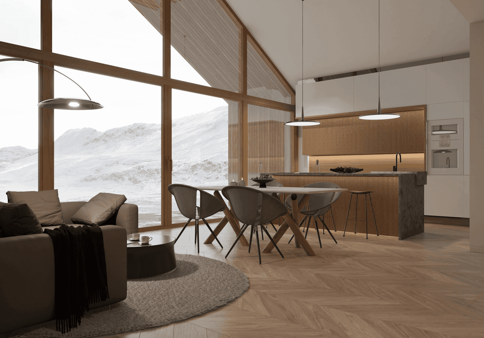 Wizualizacja domu jednorodzinnego New House 714 G2