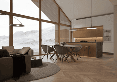 Wizualizacja domu jednorodzinnego New House 714 G2