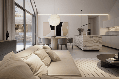 Wizualizacja domu jednorodzinnego New House 719 w1