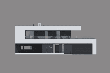 Elewacja frontowa projektu domu New House 726
