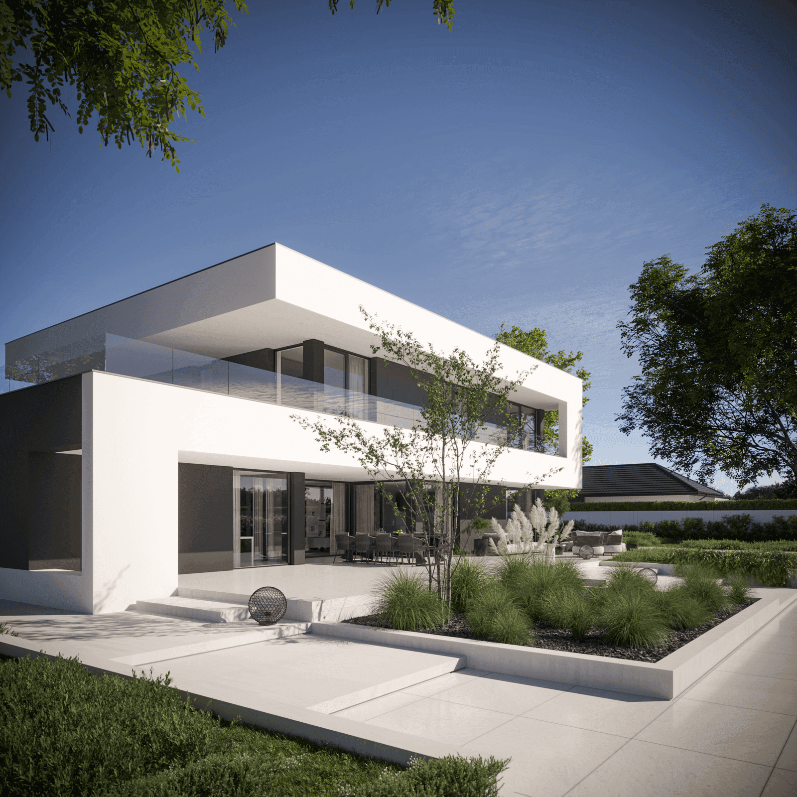 Wizualizacja domu jednorodzinnego New House 726