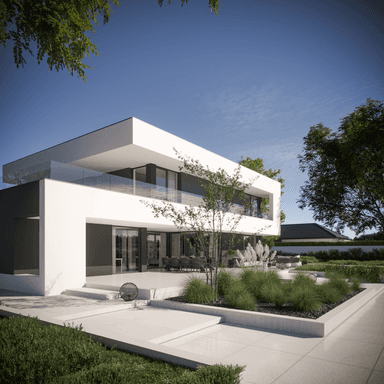 Wizualizacja domu jednorodzinnego New House 726