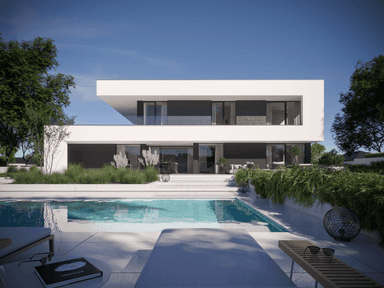 Wizualizacja domu jednorodzinnego New House 726