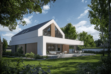 Gotowy projekt domu nowoczesnego NewHouse 791