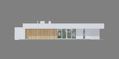 Elewacja boczna projektu domu New House 702