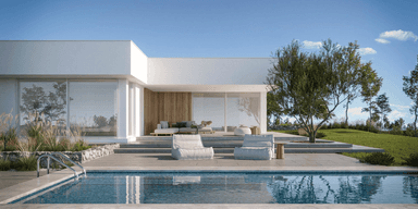 Wizualizacja domu jednorodzinnego New House 702