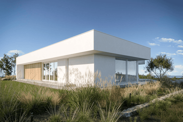 Wizualizacja domu jednorodzinnego New House 702