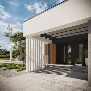 Wizualizacja domu jednorodzinnego New House 707